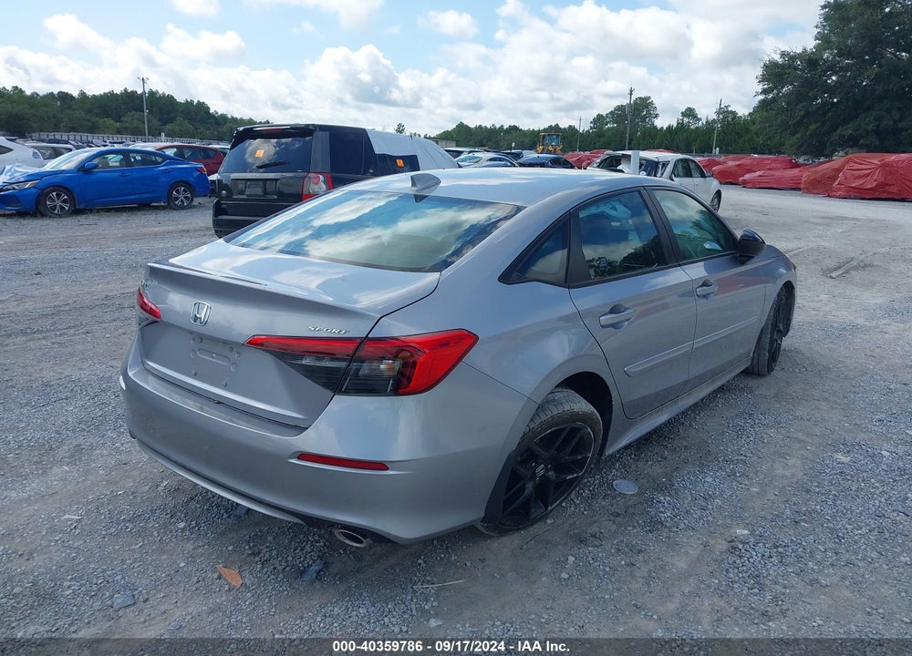 2022 HONDA CIVIC SPORT VIN: 2HGFE2F59NH566141