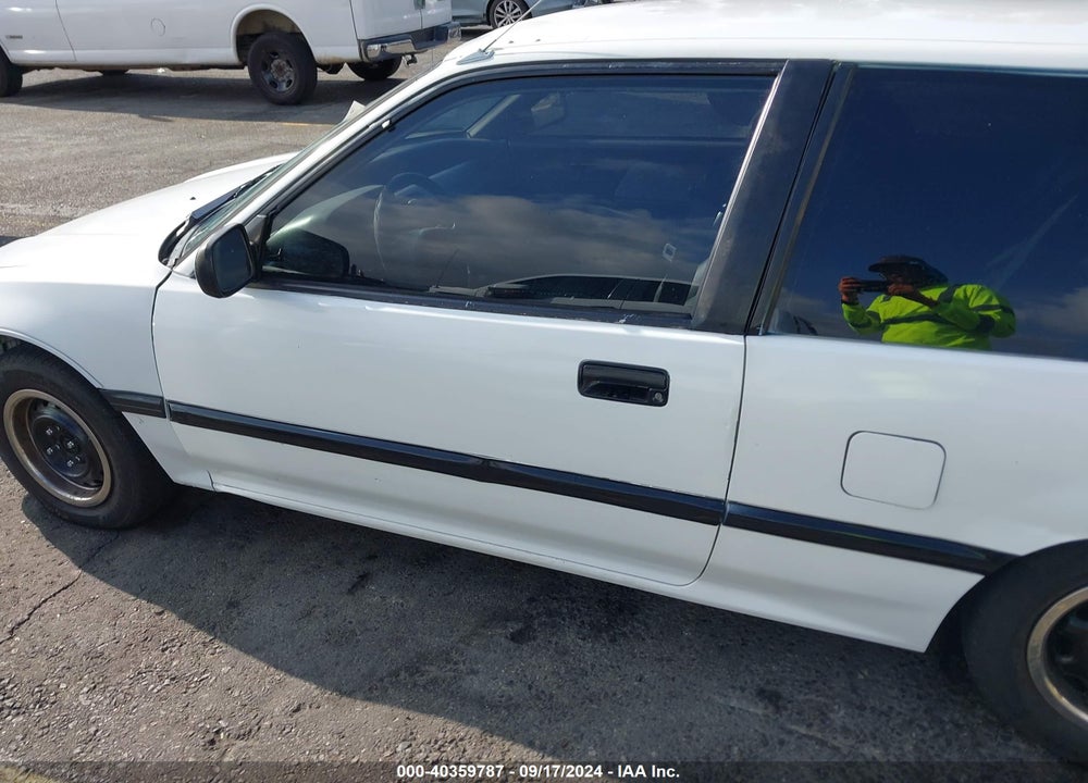 1991 HONDA CIVIC DX VIN: 2HGED6450MH545623
