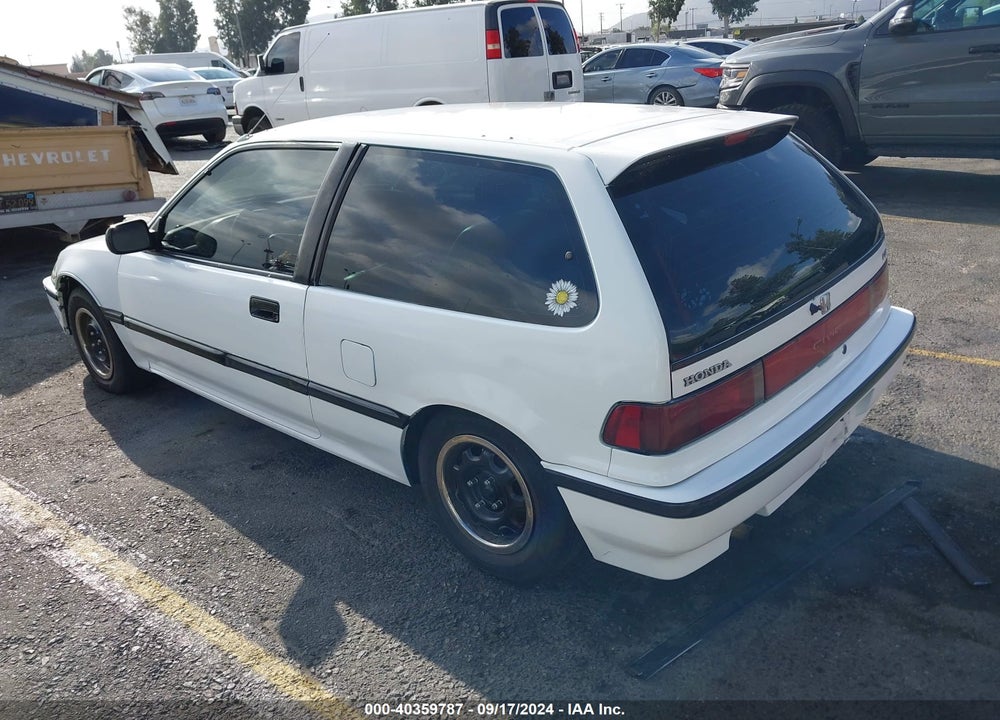 1991 HONDA CIVIC DX VIN: 2HGED6450MH545623