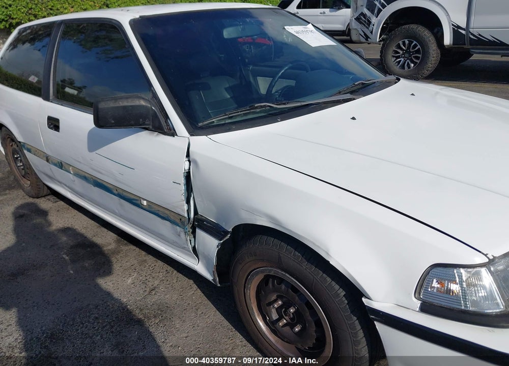1991 HONDA CIVIC DX VIN: 2HGED6450MH545623