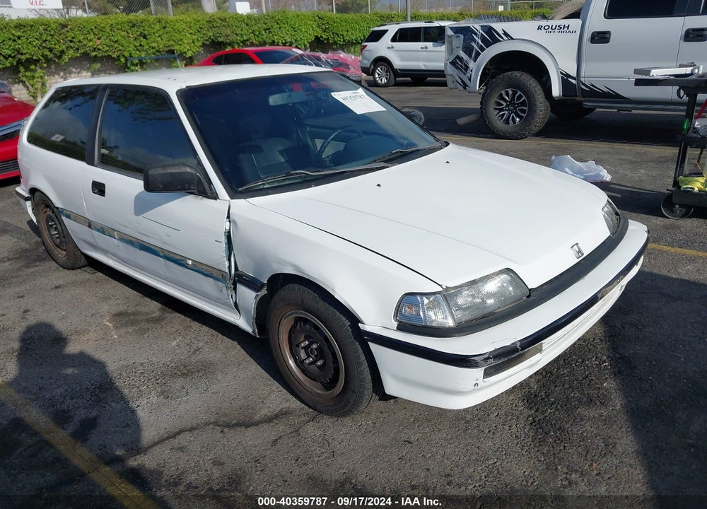 1991 HONDA CIVIC DX VIN: 2HGED6450MH545623