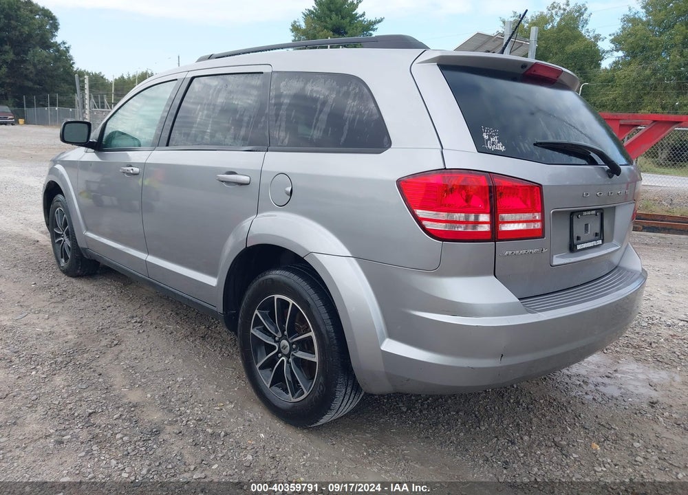 2018 DODGE JOURNEY SE VIN: 3C4PDCAB0JT274047