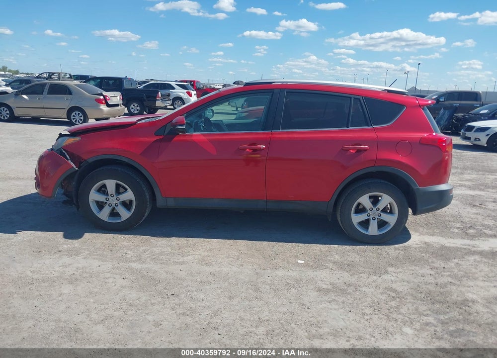 2013 TOYOTA RAV4 XLE VIN: 2T3WFREV1DW047508