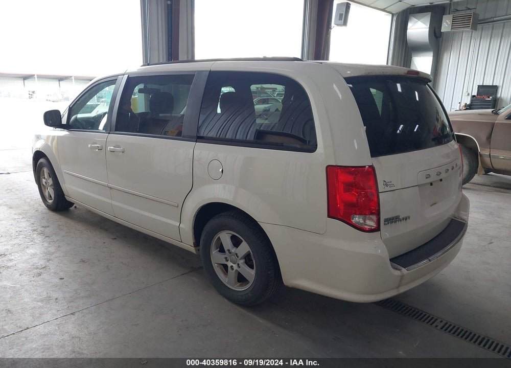 2012 DODGE GRAND CARAVAN SXT VIN: 2C4RDGCG3CR295697