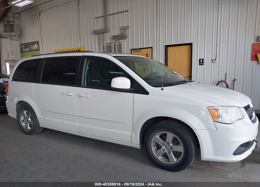 2012 DODGE GRAND CARAVAN SXT VIN: 2C4RDGCG3CR295697