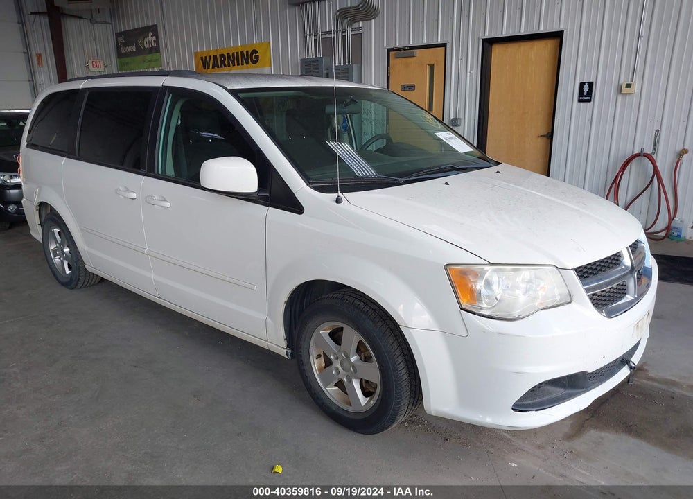 2012 DODGE GRAND CARAVAN SXT VIN: 2C4RDGCG3CR295697