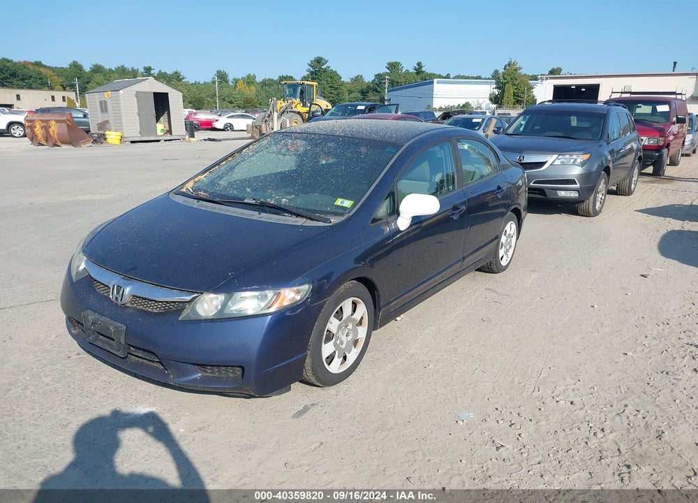 2009 HONDA CIVIC LX VIN: 1HGFA16579L026608