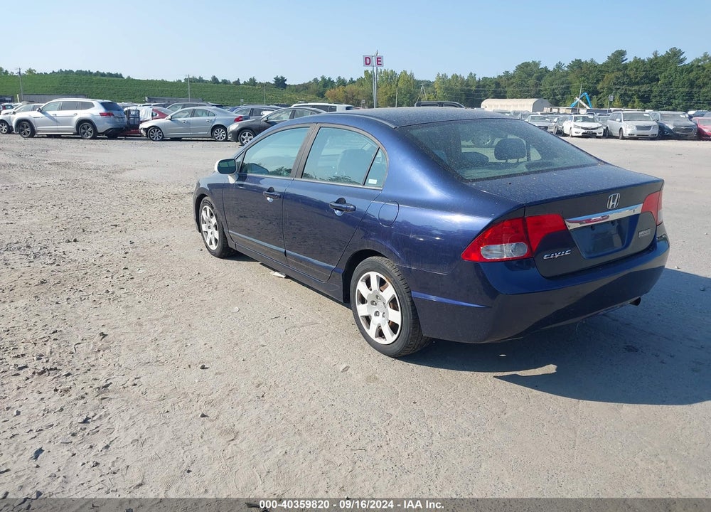 2009 HONDA CIVIC LX VIN: 1HGFA16579L026608