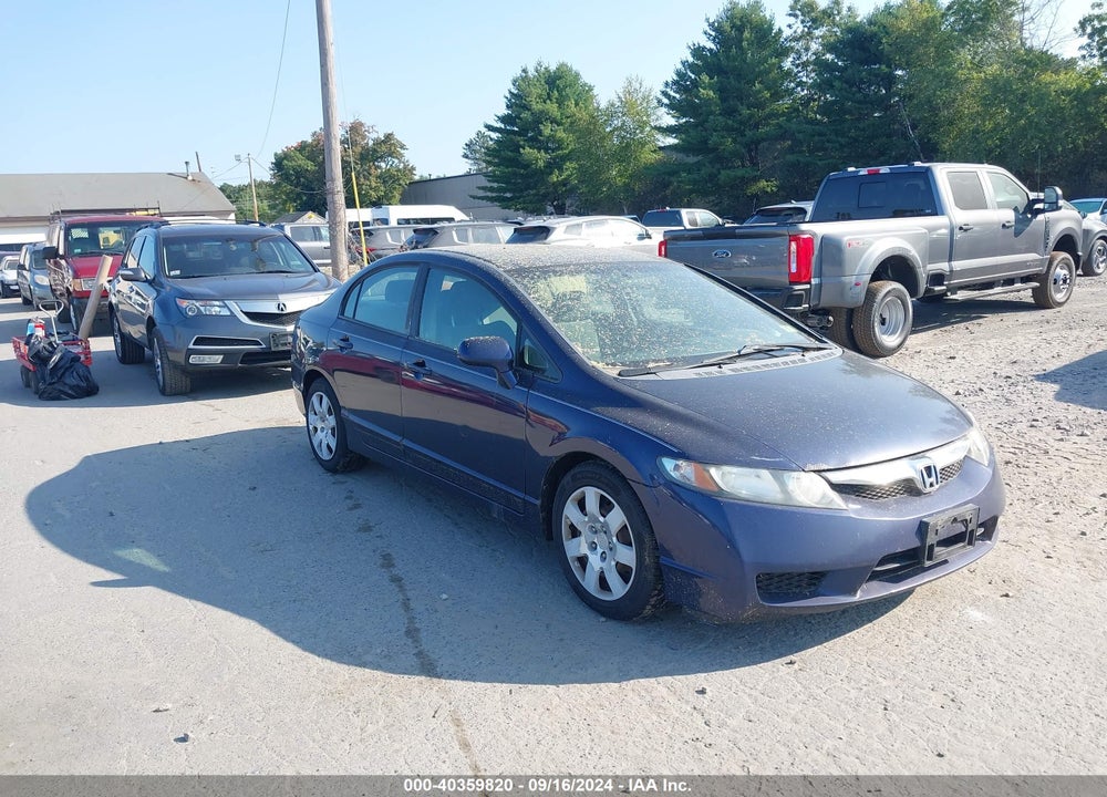 2009 HONDA CIVIC LX VIN: 1HGFA16579L026608