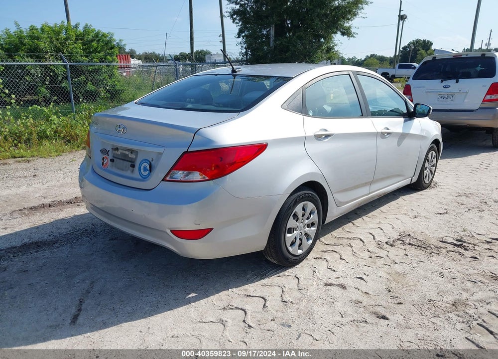 2017 HYUNDAI ACCENT SE VIN: KMHCT4AE8HU171746