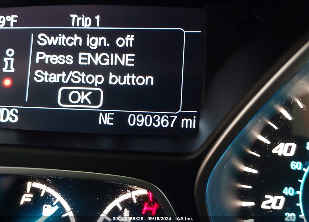 2014 FORD ESCAPE TITANIUM VIN: 1FMCU9J99EUE19303