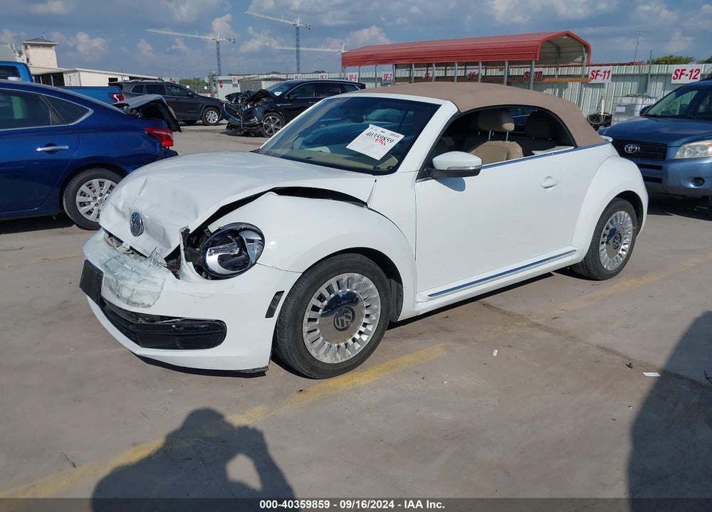 2015 VOLKSWAGEN BEETLE 1.8T VIN: 3VW517AT7FM820146