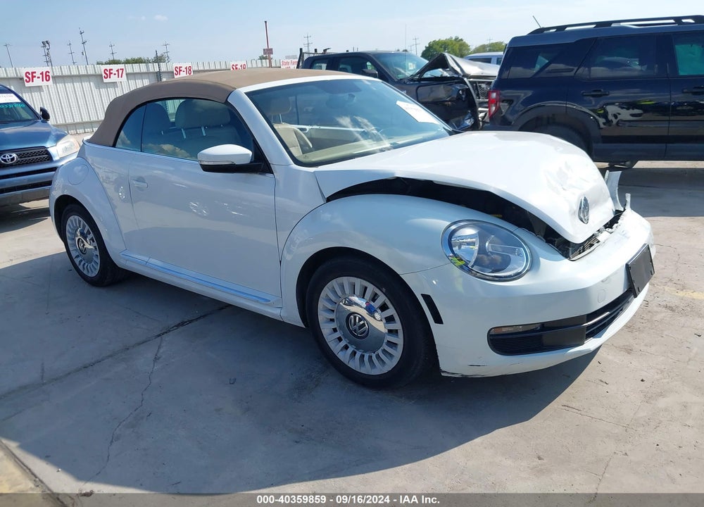 2015 VOLKSWAGEN BEETLE 1.8T VIN: 3VW517AT7FM820146