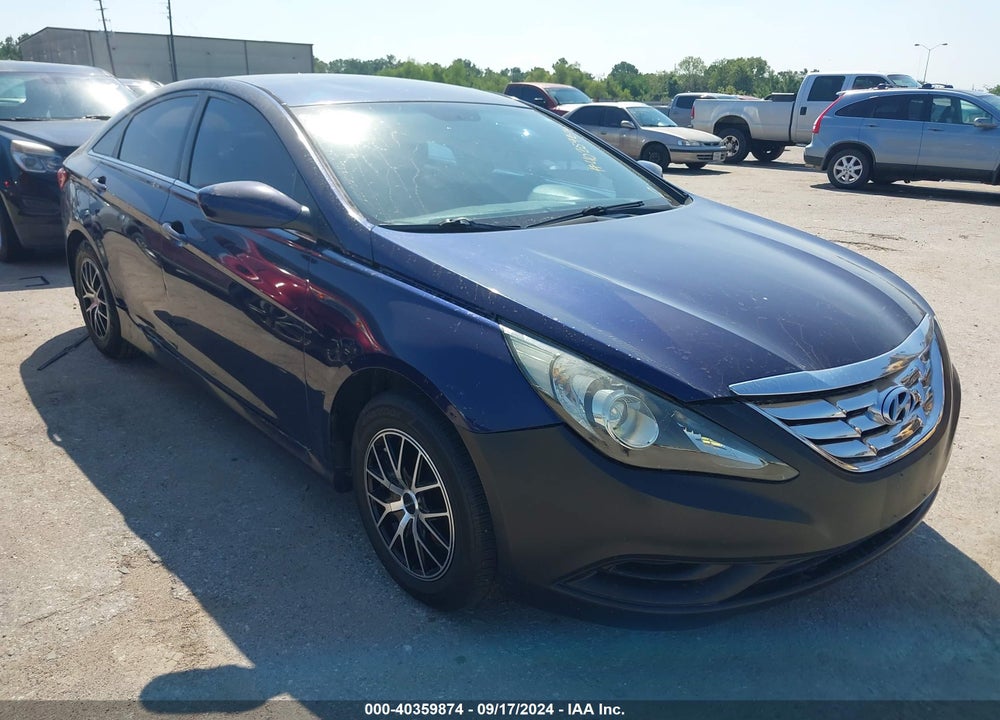 2014 HYUNDAI SONATA GLS VIN: 5NPEB4AC0EH827653