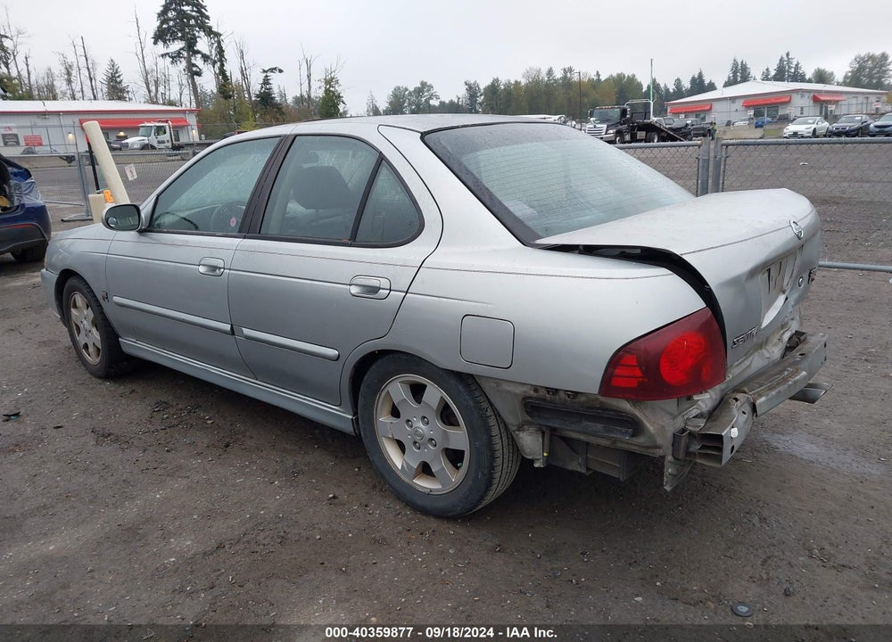 2004 NISSAN SENTRA SE-R VIN: 3N1AB51A34L738695