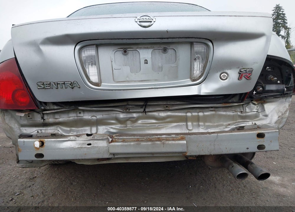 2004 NISSAN SENTRA SE-R VIN: 3N1AB51A34L738695