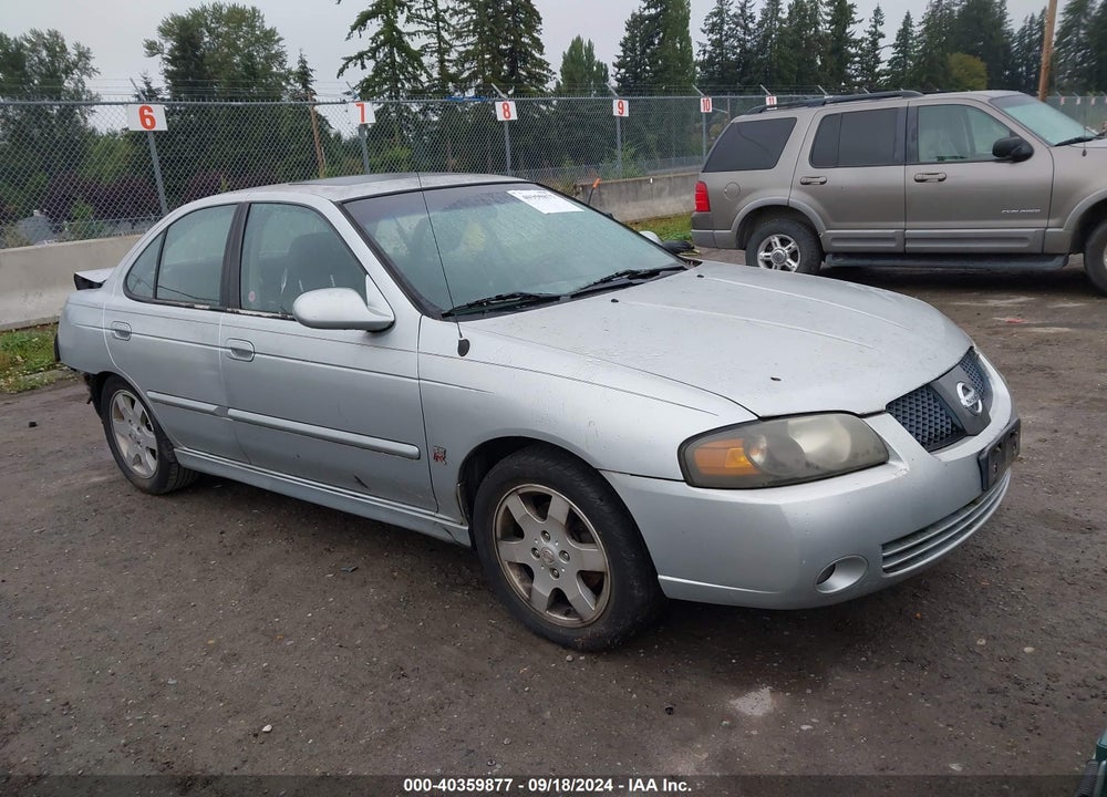 2004 NISSAN SENTRA SE-R VIN: 3N1AB51A34L738695