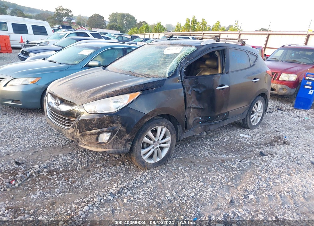 2011 HYUNDAI TUCSON LIMITED VIN: KM8JU3AC1BU297564