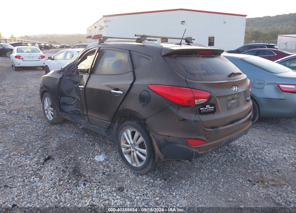 2011 HYUNDAI TUCSON LIMITED VIN: KM8JU3AC1BU297564