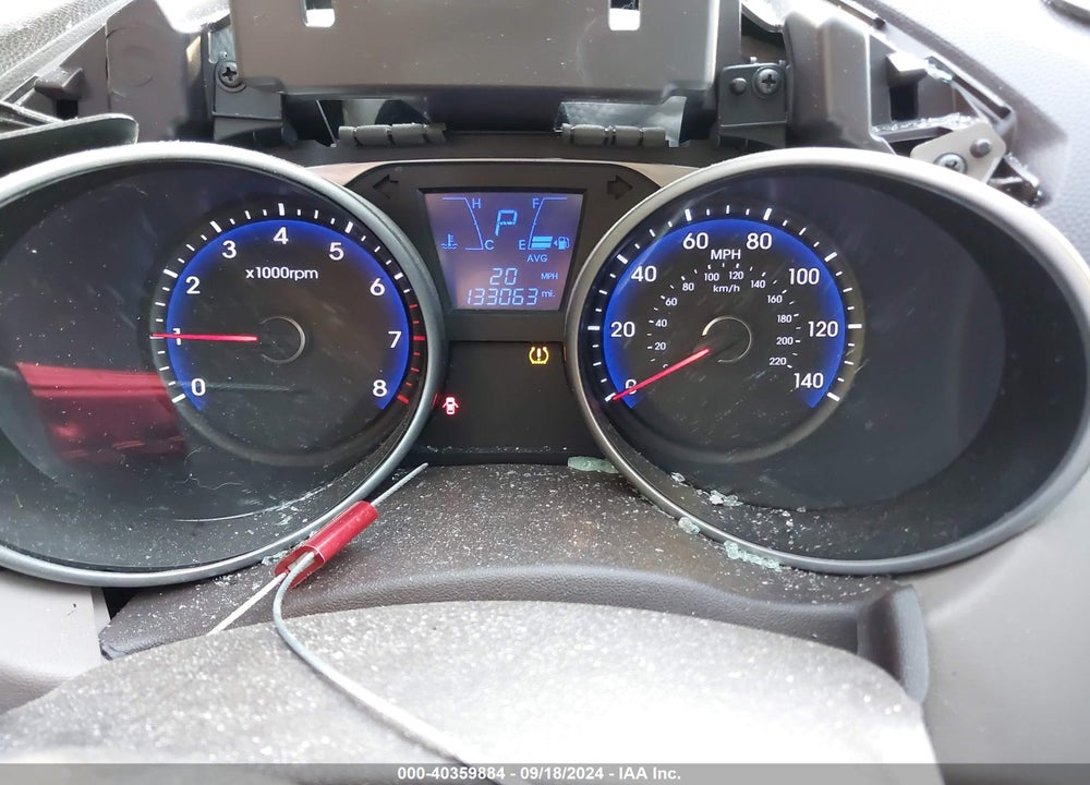2011 HYUNDAI TUCSON LIMITED VIN: KM8JU3AC1BU297564