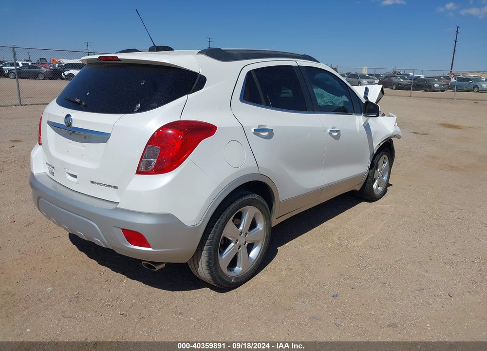 2015 BUICK ENCORE LEATHER VIN: KL4CJCSBXFB157312