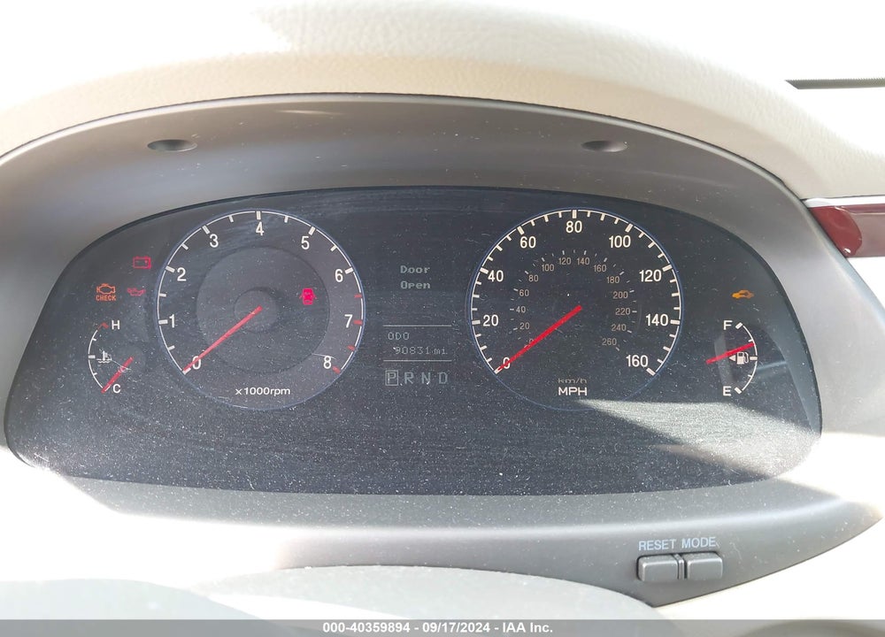 2007 HYUNDAI AZERA LIMITED/SE VIN: KMHFC46F77A180985