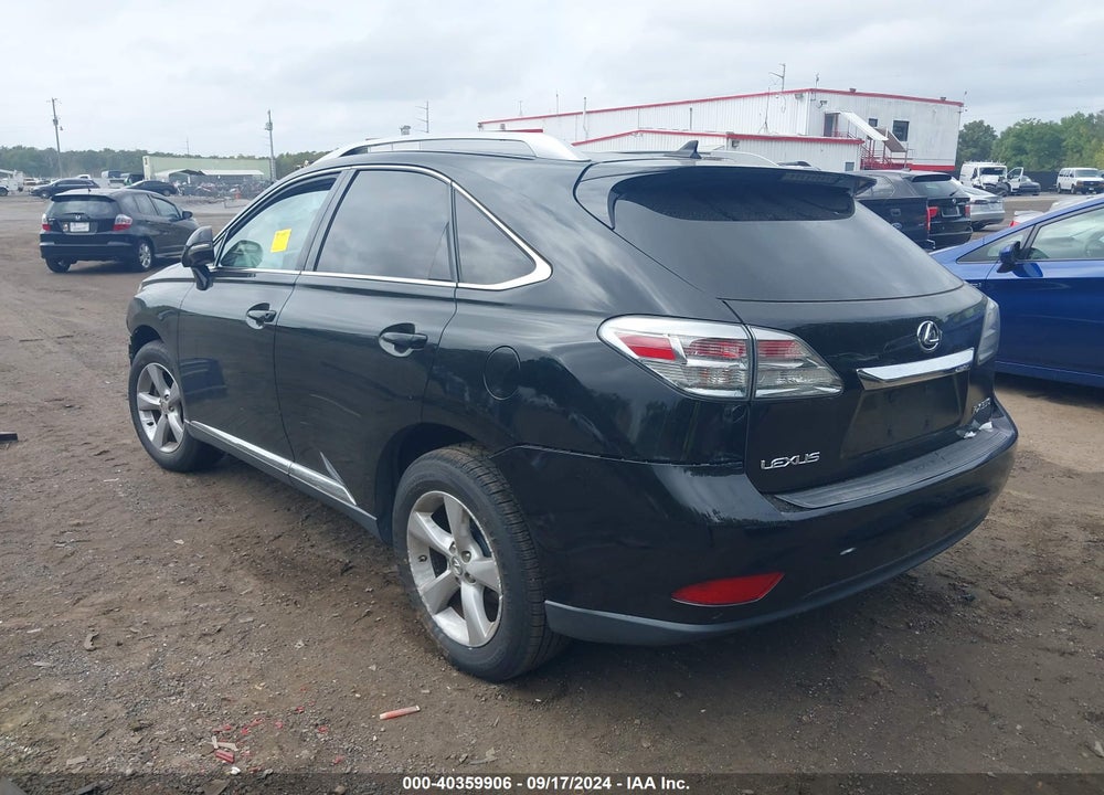 2010 LEXUS RX 350 VIN: 2T2BK1BAXAC064872