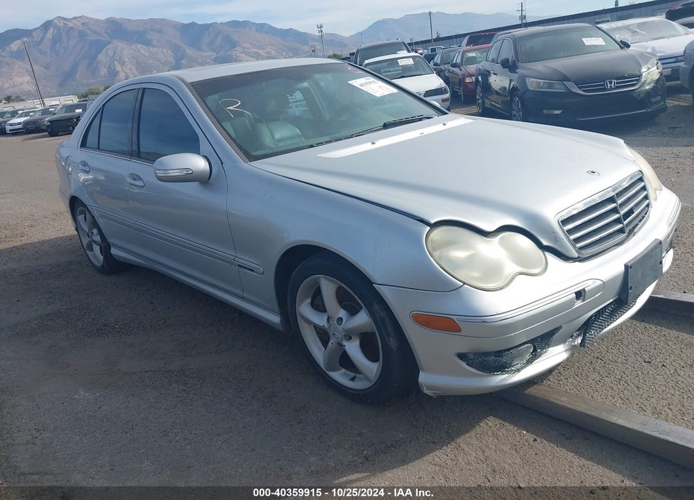 2006 MERCEDES-BENZ C 230 SPORT VIN: WDBRF52H16F736293