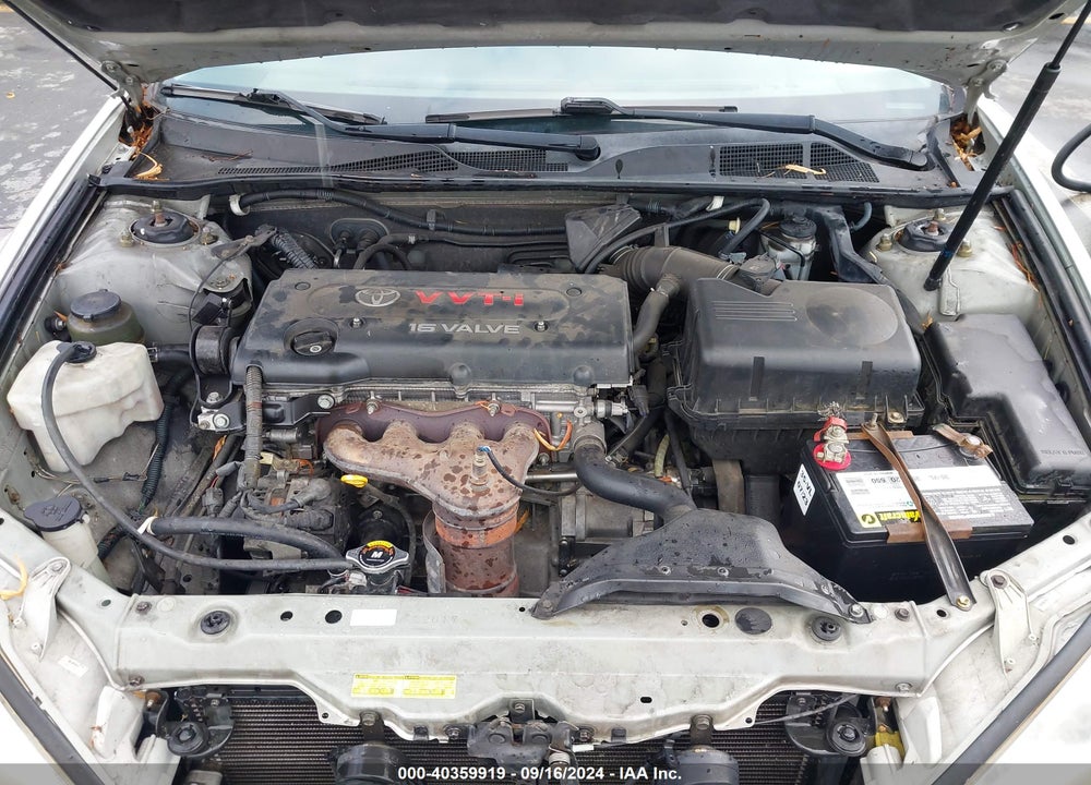 2004 TOYOTA CAMRY LE VIN: 4T1BE32K84U329789