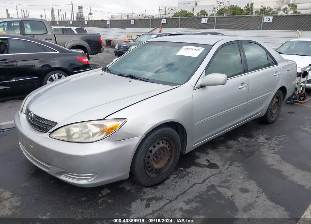 2004 TOYOTA CAMRY LE VIN: 4T1BE32K84U329789
