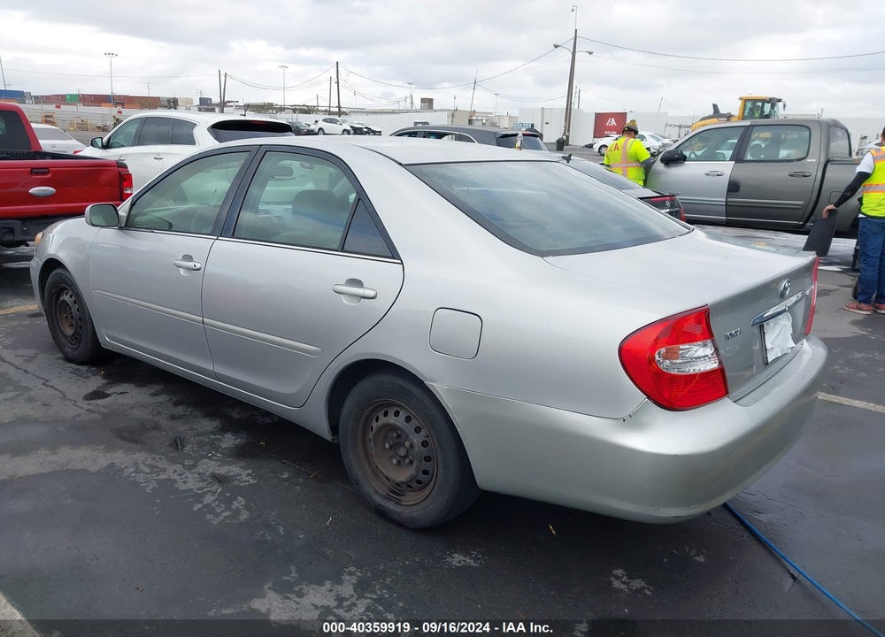 2004 TOYOTA CAMRY LE VIN: 4T1BE32K84U329789