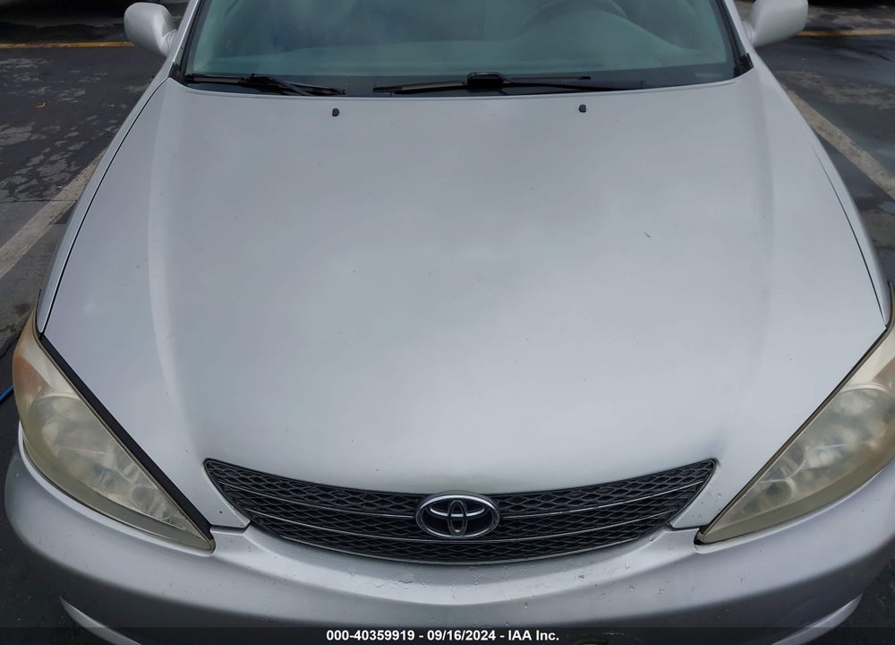 2004 TOYOTA CAMRY LE VIN: 4T1BE32K84U329789
