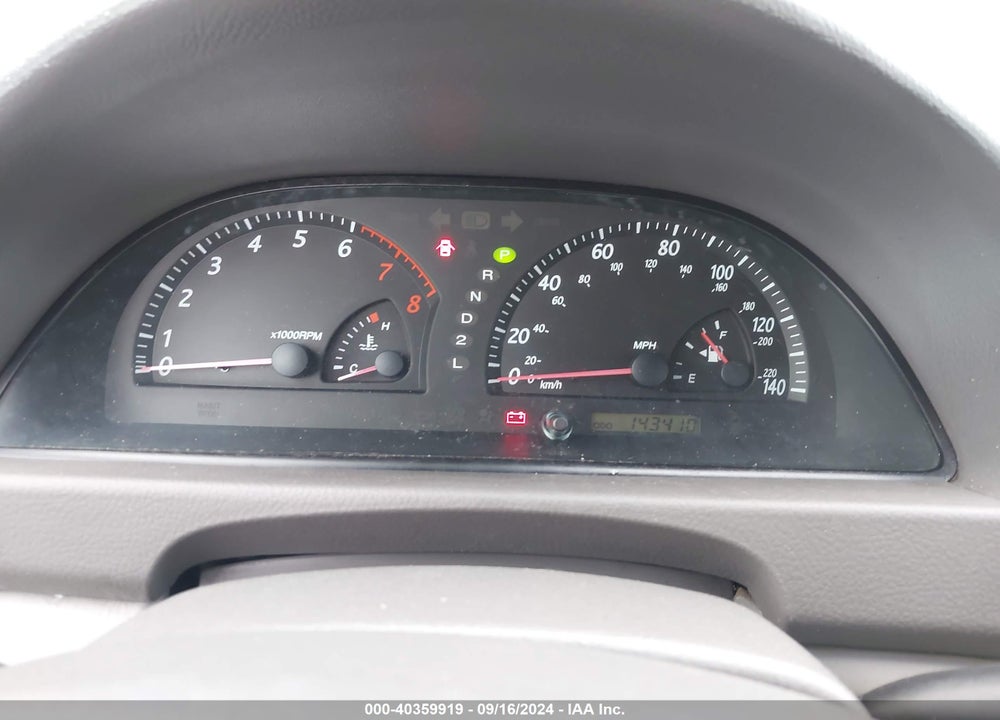 2004 TOYOTA CAMRY LE VIN: 4T1BE32K84U329789