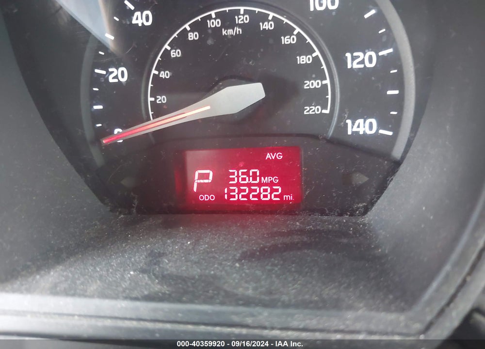 2014 KIA RIO LX VIN: KNADM4A35E6384431