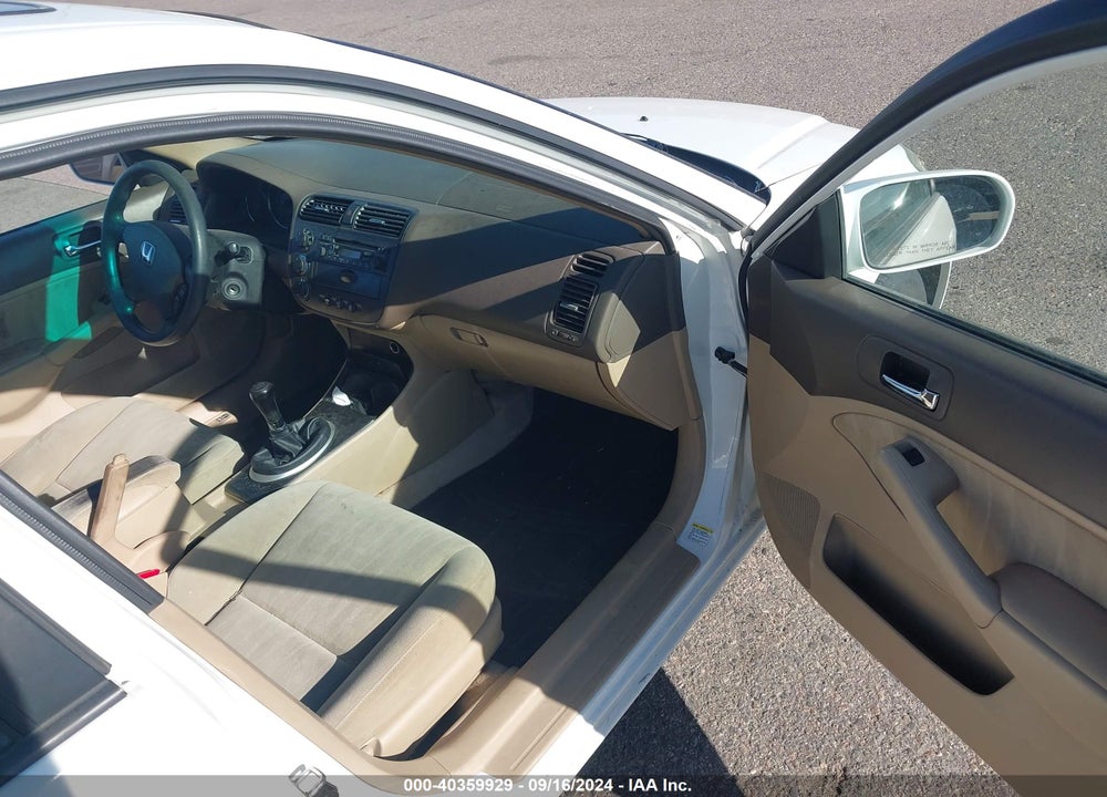2004 HONDA CIVIC EX VIN: 1HGES25854L022348