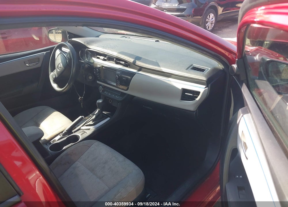 2015 TOYOTA COROLLA LE VIN: 2T1BURHE3FC476808