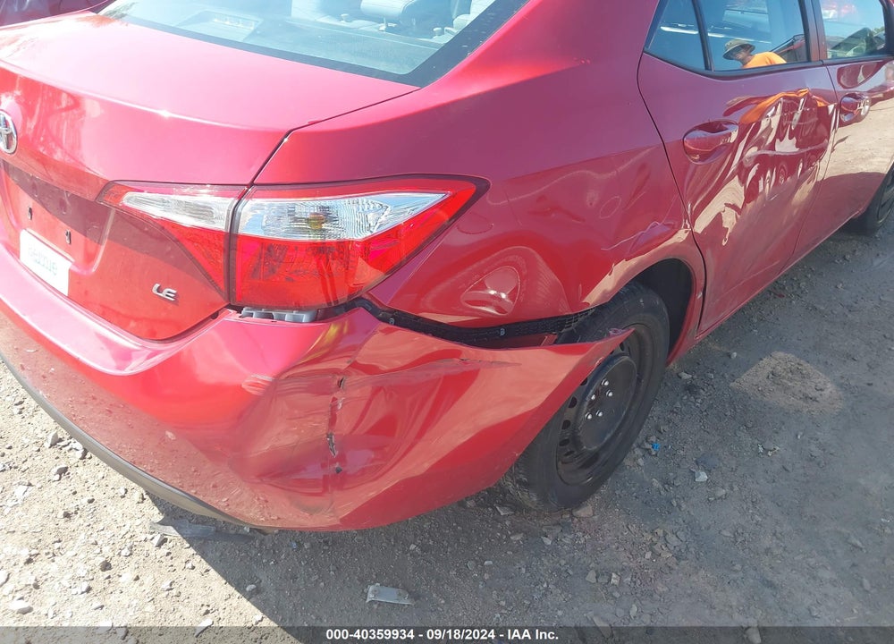 2015 TOYOTA COROLLA LE VIN: 2T1BURHE3FC476808