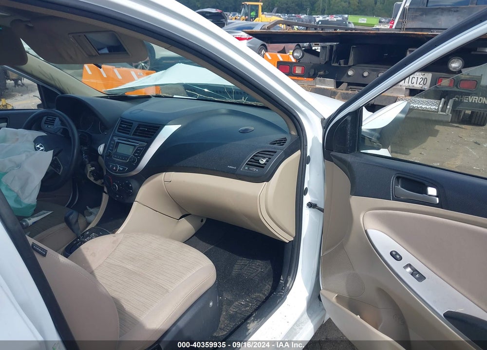 2017 HYUNDAI ACCENT VALUE EDITION VIN: KMHCT4AE7HU351445