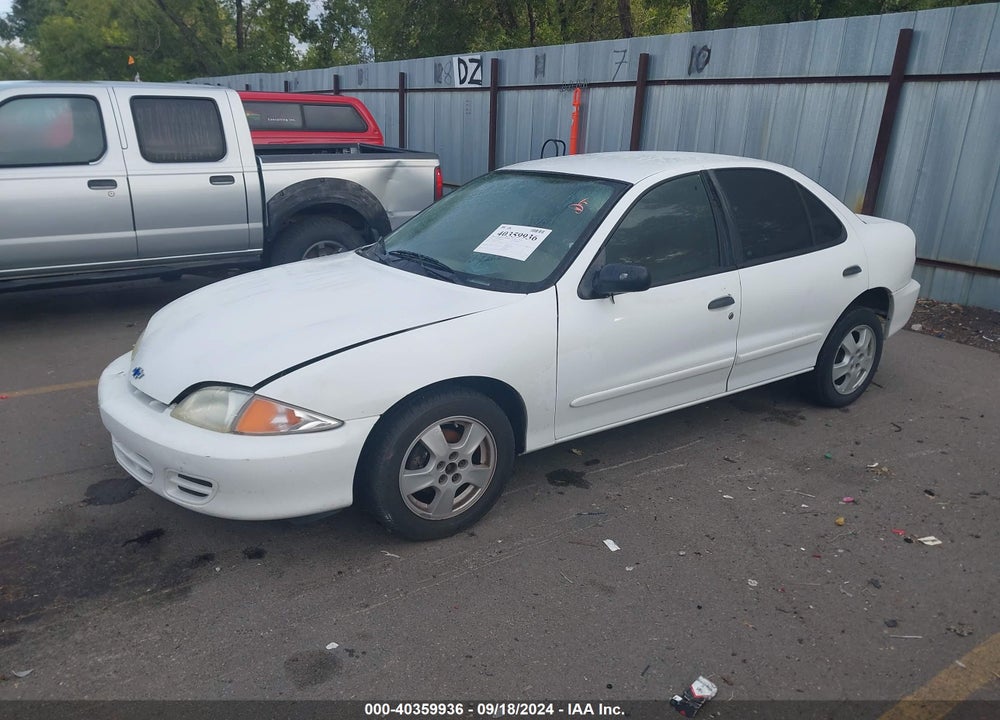 2002 CHEVROLET CAVALIER LS VIN: 1G1JF524427432707