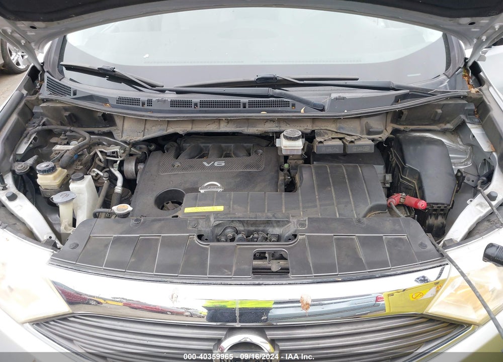 2012 NISSAN QUEST SV VIN: JN8AE2KP4C9036256
