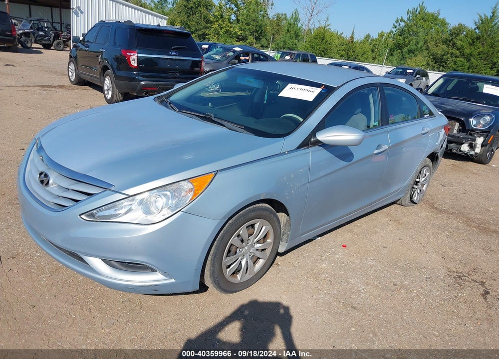 2012 HYUNDAI SONATA GLS VIN: 5NPEB4AC7CH452681