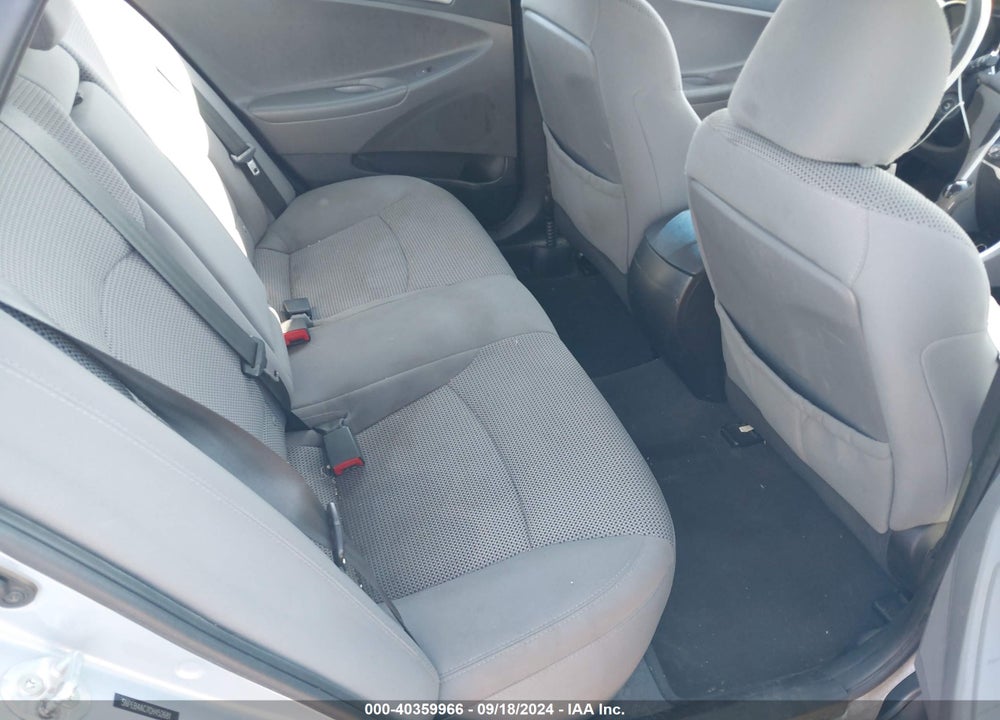2012 HYUNDAI SONATA GLS VIN: 5NPEB4AC7CH452681