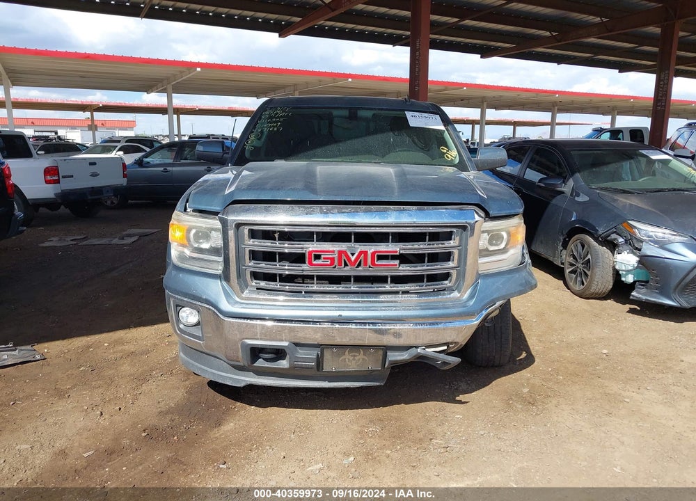 2014 GMC SIERRA 1500 SLE VIN: 3GTU2UEC4EG116505