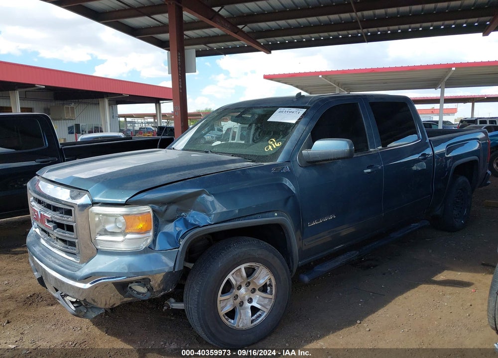 2014 GMC SIERRA 1500 SLE VIN: 3GTU2UEC4EG116505