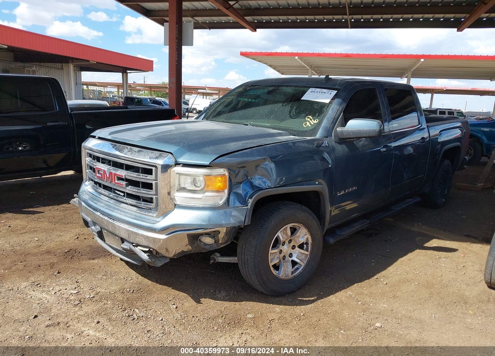 2014 GMC SIERRA 1500 SLE VIN: 3GTU2UEC4EG116505
