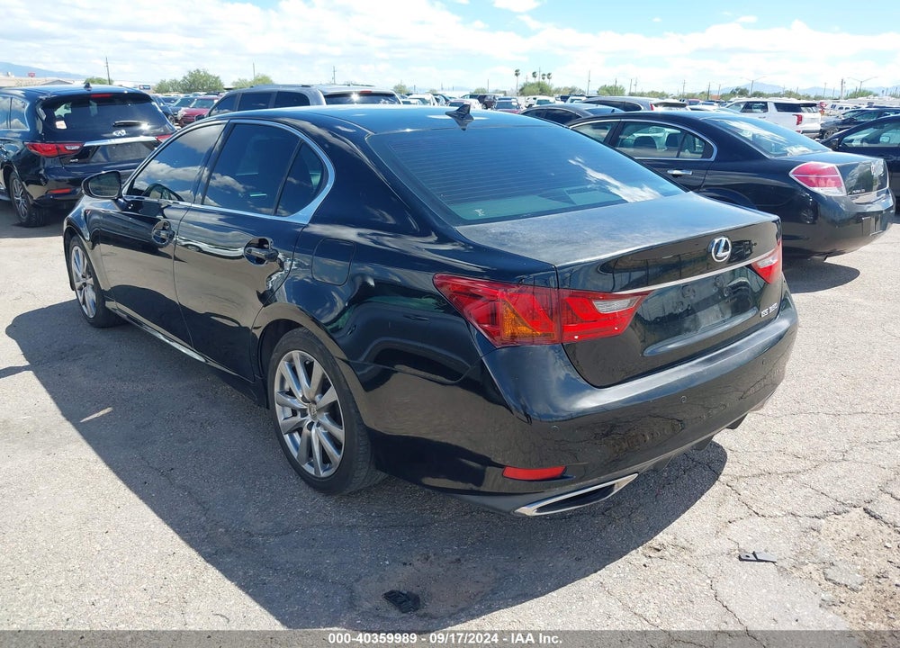 2013 LEXUS GS 350 VIN: JTHBE1BL9D5016146