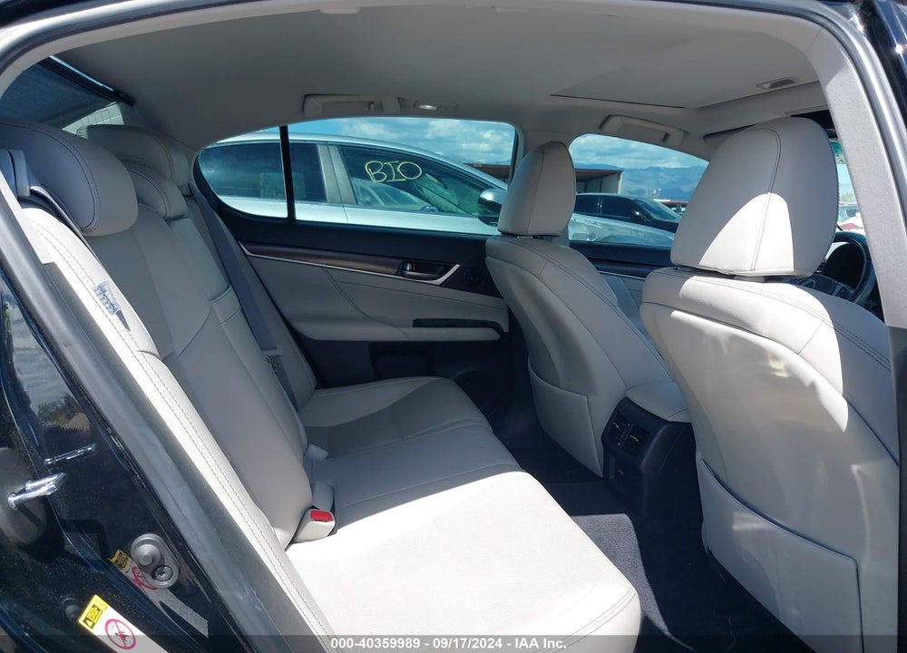 2013 LEXUS GS 350 VIN: JTHBE1BL9D5016146