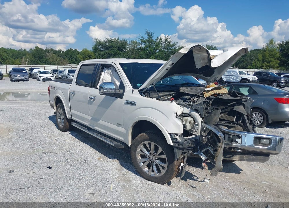 2016 FORD F-150 LARIAT VIN: 1FTEW1EG3GKE69968