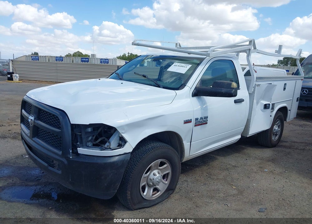 2017 RAM 2500 TRADESMAN REGULAR CAB 4X2 8' BOX VIN: 3C7WR4AJ3HG724631