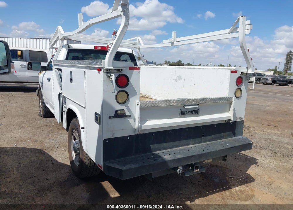 2017 RAM 2500 TRADESMAN REGULAR CAB 4X2 8' BOX VIN: 3C7WR4AJ3HG724631